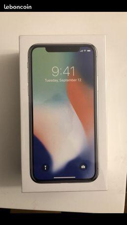 IPhone X gris sideral 256 giga sous blister factur