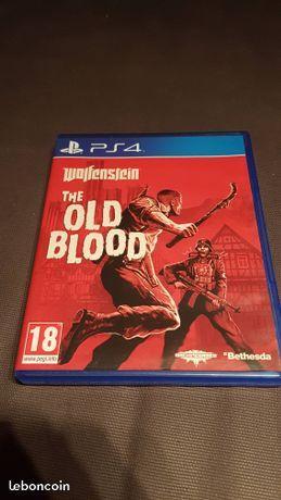jeu video ps4 console wolfenstein the old blood