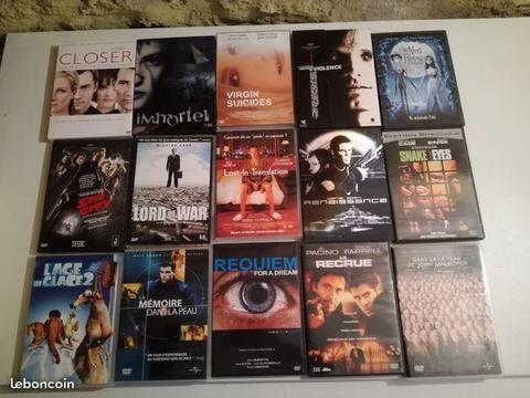 Lot DVD films
