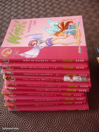 10 livres collection WINX