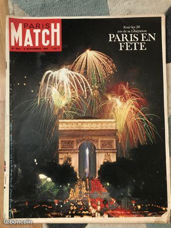 Anciens numéro de Paris Match