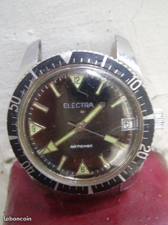 Montre de plongée vintage ELECTRA (LIP) années 70