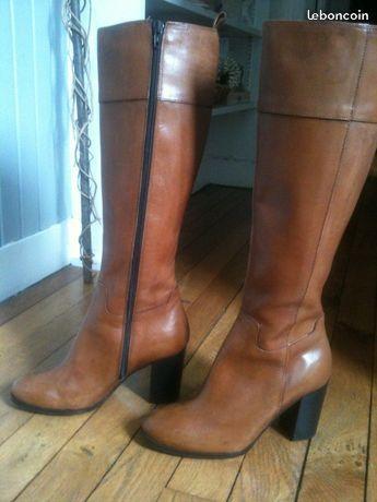 Magnifiques Chloé bottes camel Jonack T36 Neuve