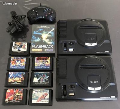 Console et jeux Sega Megadrive