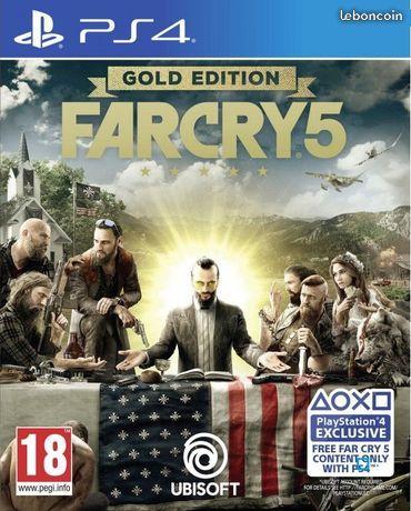 PS4 Far cry 5 edition gold - NEUF sous blister