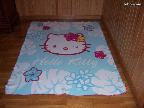 Plaid couverture en polaire Hello Kitty