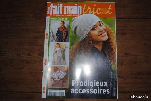 Magazine FAIT MAIN TRICOT NEUF PEGS94