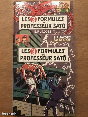 Lot des 2 tomes les 3 formules du Professeur Sato