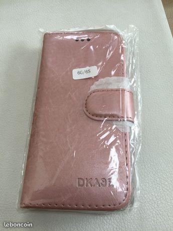 Coque IPhone 6 et 6s rose nacré