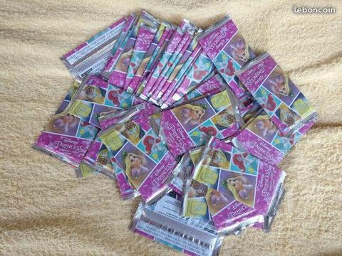 Lot de 50 pochettes de cartes Disney Princess