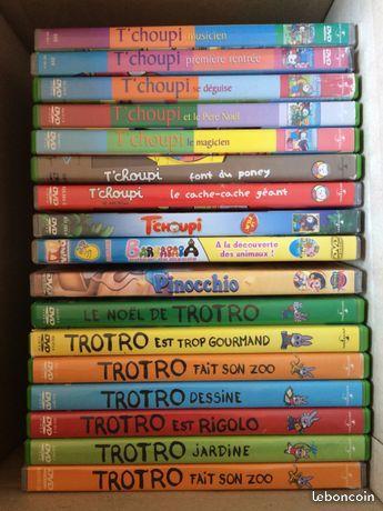 DVD enfants (TCHOUPI et ANE TROTRO)