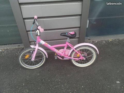 vélo princesse btwin 16 pouces