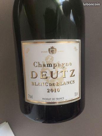 Champagne deutz blanc de blanc 2010