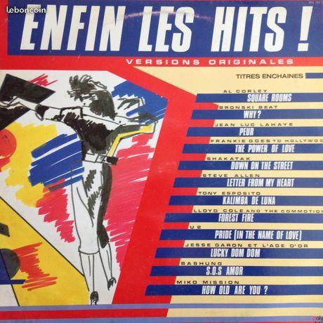 33 Tours vinyle Enfin les hits (1984)