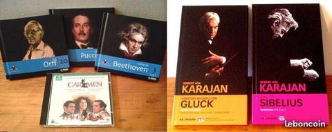 LOT 8 CD MUSIQUE CLASSIQUE Van Karajan Beethoven