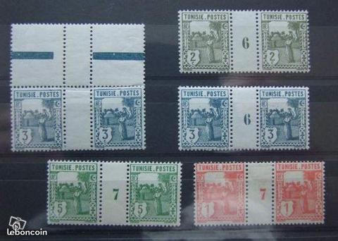 Timbres Tunisie, lot 1513