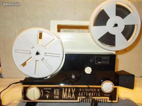 Projector K6 CINE MAX 8+ SUPER 8