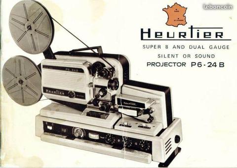 Projecteur HEURTIER P6 24 Super 8 et 8mm