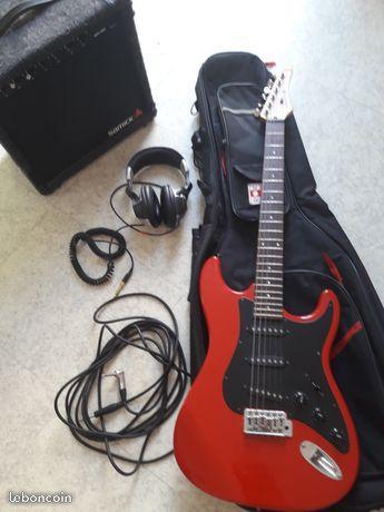 Guitare électrique et accessoires