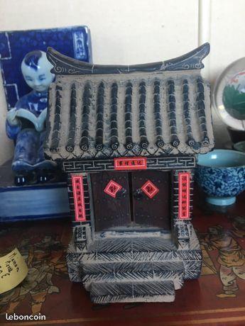 Maquette en ciment porte chinoise - wxy
