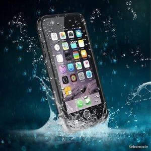 Coque waterproof étanche à l'eau iPhone X 8 7 6 5