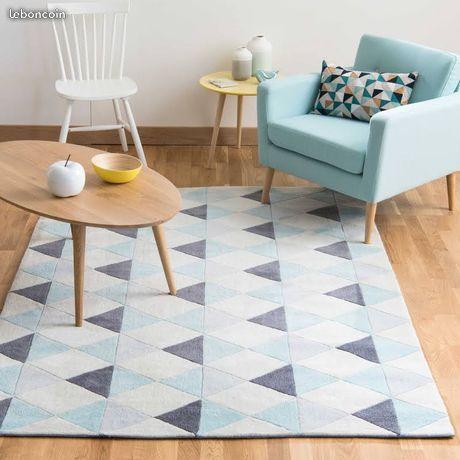 Tapis scandinave bleu - Maison du Monde