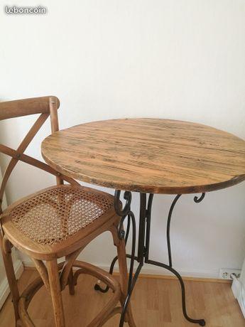 Table + chaise - coktail scandinave