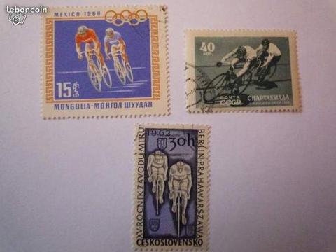 Timbres collection velo