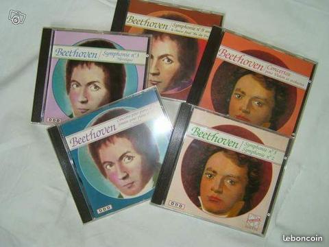 Lot de 5 CD Beethoven le lot 3€ Kat91