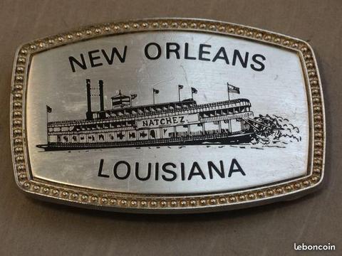 Ancien boucle de ceinture New-Orléans / Louisiana