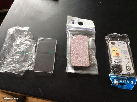 Coques neuves Iphone 4 et 4S