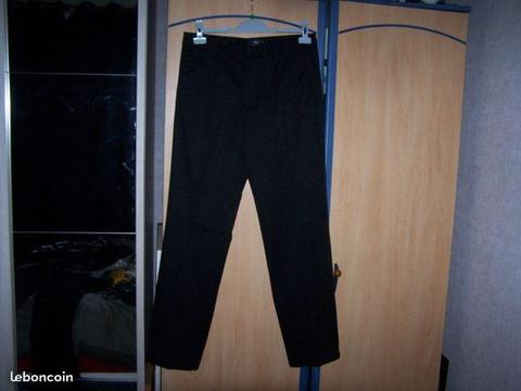 Pantalon chino noir homme marque DOCKERS T/42 NEUF