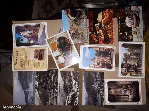 Lot de 60 cartes postales divers