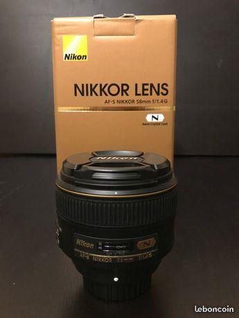 Objectif Nikon AF-S NIKKOR 58MM F/1,4G
