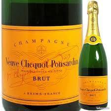 Champagne Vve Clicquot brut carte jaune