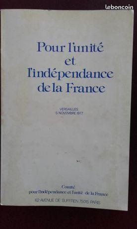 Pour l'unité et l'indépendance de la France