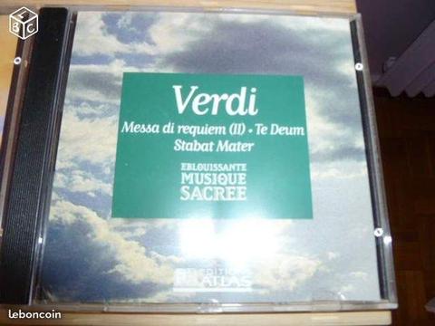 CD classique Verdi messa di requiem (II) : TBE