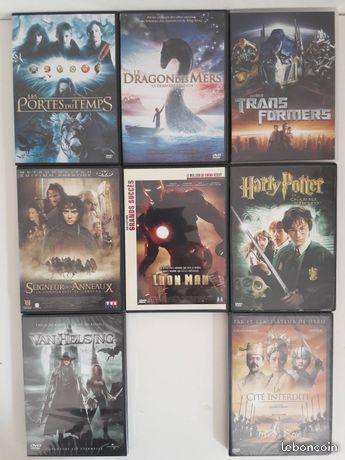 Lot 8 DVD films fantastiques