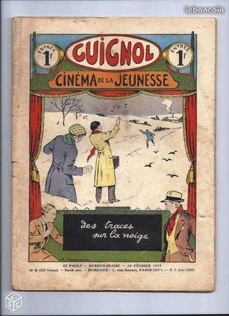 GUIGNOL Cinema de la Jeunesse Illustrateurs 1935