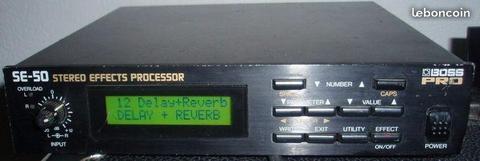 SE-50 Processeur d'effets stereo BOSS
