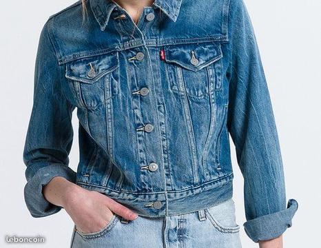 NEUVE Veste en jean Levi's taille 38 S bleu Levis