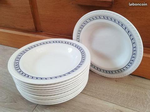 Assiettes creuses Keradur Oxford