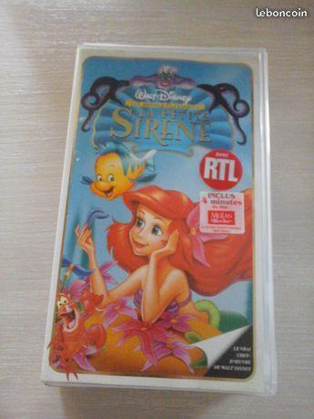 VHS La petite sirène Walt Disney