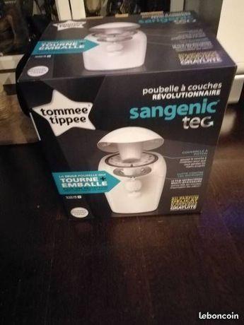 Poubelle couche sangenic tec tommee tippee NEUF