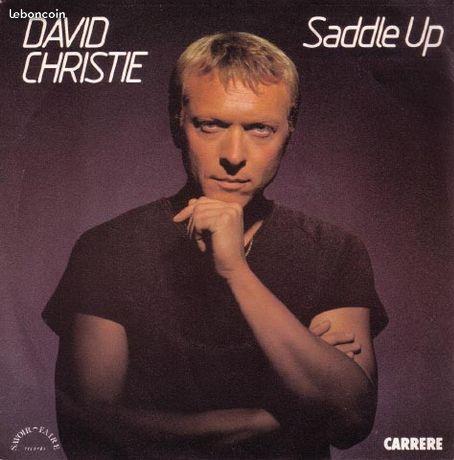 Vinyle 45T David Christie - Saddle up