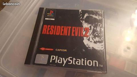 Resident evil 2 sur PS1 Playstation