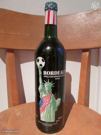 Bordeaux vin collector 1993 Coupe de monde foot