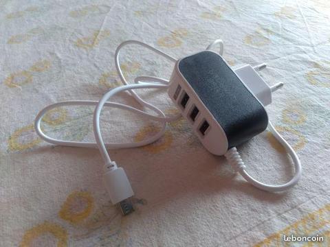 Chargeur secteur USB