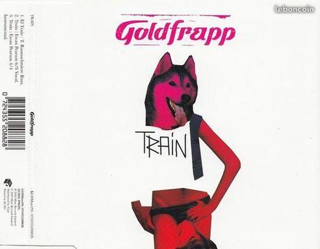 Lot de 2 maxi-singles du groupe anglais GOLDFRAPP