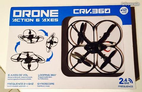 Mini drone neuf CRV 360 6 axes